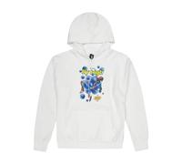 Mister Tee Psychadellic Oversized Hoody White F00220