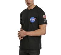 Mister Tee Shirt - NASA Insignia Logo Flag black - XS