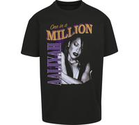 Mister Tee T-Shirt Aaliyah One In A Million Oversize Tee Black
