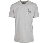 Mister Tee T-Shirt Easy Sign Tee Heather Grey
