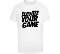 Mister Tee Men's Mt3103-Elevate Your Game T-Shirts, White, L