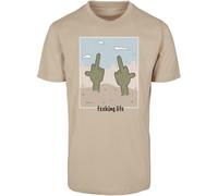 Mister Tee T-Shirt Fucking Life Tee Sand