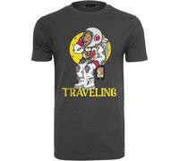Mister Tee Traveling Men's T-Shirt Travel Astronaut Moon Cotton Jersey