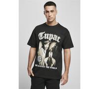 Mister Tee Tupac MATW Sepia Oversize T-Shirt Top Shirt Music Icon Rap