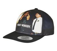 Mister Tee Tupac Trust Nobody Retro Trucker Cap Black Mesh Snapback