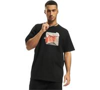 Mister Tee Unisex Apollo II Oversize Tee T-Shirt, Black,