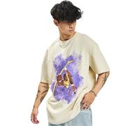 Oversized T-shirt large sizes Mister Tee Basketball Clouds 2.0 Blanc 2XL