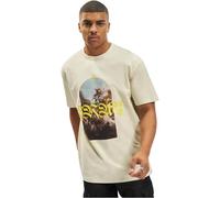 Mister Tee Men's Pray Painting Oversize Tee T-Shirt, Sand, XS Große Größen Tall