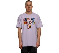 Mister Tee Upscale Unisex T-Shirt Hate It Or Love It Oversize Tee, 100% Cotton, Lilac, M, Fliederfarben, M Große Größen Tall
