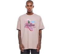 MT Upscale Mister Hotline Oversize Tee Unisex T-Shirt, 100% Cotton, Duskrose, XL, Duskrosis