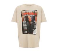 Mister Tee Upscale Magazine O T-shirt Beige
