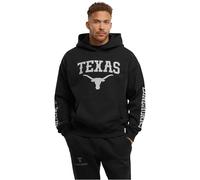MT Upscale Men's Mt3737-texas Longhorns 25 Oversize Hoody Sweatshirt, Black, XXL