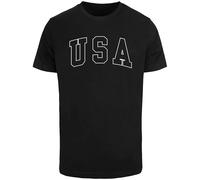 Mister Tee Usa Wording Short Sleeve T-shirt