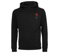 Hoodie Mister Tee Wild Rose Noir S