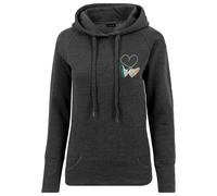 Mister Tee Women Ladies Kicks Love EMB Hoodie Pullover Front Embroidery