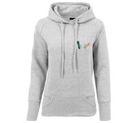 Mister Tee Women Ladies Kicks Love EMB Hoodie Pullover Front Embroidery