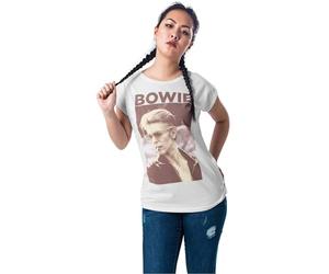 Mister Tee Women's Ladies David Bowie Tee T-Shirt (Pack of 1)