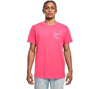 Mister Tee Men's Mt1144-never On Time Tee T-Shirt, Hibiscus Pink, 5XL