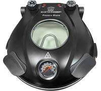 MisterChef Electric Pizza Oven with 12” Ceramic Stone & Viewing Window - 900°F (450°C) High Heat, Countertop Pizza Maker for Crispy Crusts, Flatbreads, Quesadillas & More - Black