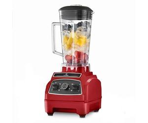 MisterChef Multi Speed Smoothie Blender / 2200W with 2L BPA-Free Tritan Container I 45000 RPM 8 Stainless Steel Blades for Ice/Soups/Nuts/Smoothie/Juices, Energy Class Red