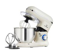 Misterchef Pro Professional Electric Kitchen 1600W Food Stand Mixer - Big Bowl - 3 Attachments: Eggbeater, Dough Hook & Stainless