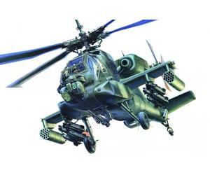 MisterCraft 1:48 AH-94A Strike Apache Helicopter Kit MCG36