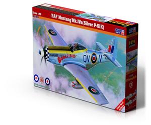 Mistercraft F-274 - 1:48 RAF P-51 Mustang Mk Iva Silver P-51 - New
