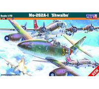 MisterCraft Model Kits 1:72 Scale (E-60) Messerschmitt Me262-1a Schwalbe 050603