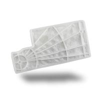 MisterVac | Compatible with Exhaust Filter, Replacement Filter Kärcher CV 38/1 u. CV 38/2