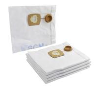 MisterVac Compatible with SCM Vacuum Cleaner Bag Replacement Bags 5 Pieces Rupes KS 260 SCM