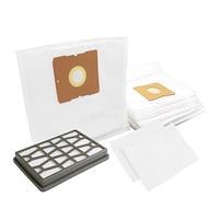 MisterVac | Compatible with SG Vacuum Cleaner Bags Replacement Bags 20 Pieces + Filter Replacement Filter Replacement Filter Sauber V20 PowerPlus