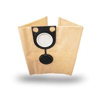 MisterVac Compatible with Vacuum Cleaner Bag Replacement Bags 10 Pieces Metabo 602012000 AS 20 L