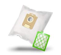 MisterVac | Vacuum Cleaner Bags Replacement Bags 30 Pieces + Filter Replacement Filter Replacement Filter Compatible with AEG-Electrolux Clario2 AEP 3525