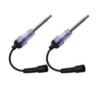 Mistillion 2 PCS Inline Spark Plug Tester, Dual Hole Ignition Engine Diagnostic Detector Tool for Automotive Car Lawnmower Small Engines