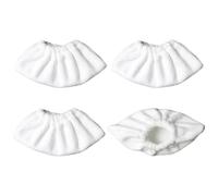 Mistillion 4 Pack Microfibre Steam Cleaner Cloths, Washable Replacement Pads Compatible with Kar-cher Easyfix SC1 SC2 SC3 SC4 SC5 Steam Cleaners, Cleaning Pads for Kitchen Hard Floors