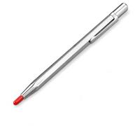 Mistillion Tungsten Carbide Scriber Pen, Heavy Duty Metal Etching Engraving Tool with Knurled Aluminium Handle & Pocket Clip for Glass, Ceramics, Metal Sheet & DIY Crafts