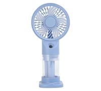 Misting Fan Portable | Rechargeable Handheld Misting Fan,Foldable Air Cooler 3 Speeds Cooling for Outdoor Travel Relaxation Camping Home Shopping Summer Beach Gym Picnic