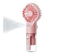 Misting Fan Portable, Water Mister Fan, Hand Held Spray F-ans, Rechargeable Mini Fa-n, 4 Speed Personal USB Water Fa-ns, Long Battery Life Mist Spray For Home Travel