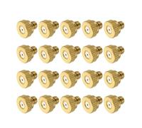 misting Nozzle, 10/24 UNC0.1mm- 0.8mm Orifice Dia Replacement Heads for Outdoor Cooling System,Brassmisting Nozzle Low Pressure Atomizing 20pcs 0.4mm