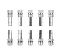 Misting Nozzle Fast Connect Mist Fog Sprayer Spray Nozzles Gardening Misting Spray Head for Gardens, Patios, Lawns 50 Pieces 0.6mm（0.0236in）