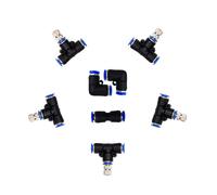 Misting Nozzles Outdoor Misting Cooling System Nozzles for Patio Garden Umbrellas Fan 1/4-Inch Orifice 5pcs Stainless Steel Mist Nozzles