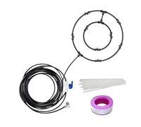 Misting Set for Fan,Misting Attachment for Fan | Air Purification 8-Meter Hose Multi-Nozzle Sprayer for Dog Kennel BBQ Patio Garden Event Tents Backyard
