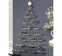 Mistletoe Berry Christmas Decoration Tree Ladder Dibor Natural One Size