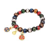 MISTMIA Feng Shui Glaze bracelets consecration Buddha beads-For bless peace & health-For Women, Men, and Teens