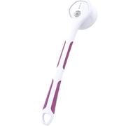 MISTPURE Body Brush Electric Bath Shower Brush Automatic Bath Cleaning Massage Body Brush Remove Exfoliating Scrub Long Handle(Purple)