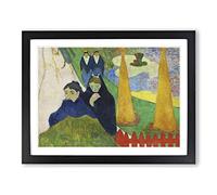 Mistral By Paul Gauguin Classic Painting Framed Print | A3 Black Framed Wall Art | Ready to Hang | Classic Historical Picture | Living Room Bedroom Lounge Office