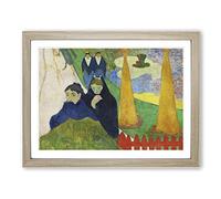 Mistral By Paul Gauguin Classic Painting Framed Print | A3 Oak Framed Wall Art | Ready to Hang | Classic Historical Picture | Living Room Bedroom Lounge Office