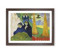 Mistral By Paul Gauguin Classic Painting Framed Print | A3 Walnut Framed Wall Art | Ready to Hang | Classic Historical Picture | Living Room Bedroom Lounge Office