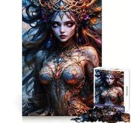 Mistress of Shadows And Magic Adult Jigsaw Puzzles 1000 Pieces Logic Skill Accurate Edge Family Bond Nice Decor (38x52cm)