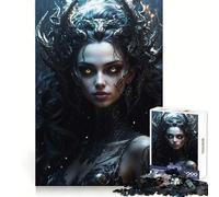 Mistress of The Night 1000 Piece Jigsaws for Teenagers Sharp Logic Sharp Edge Family Activity (38x52cm)